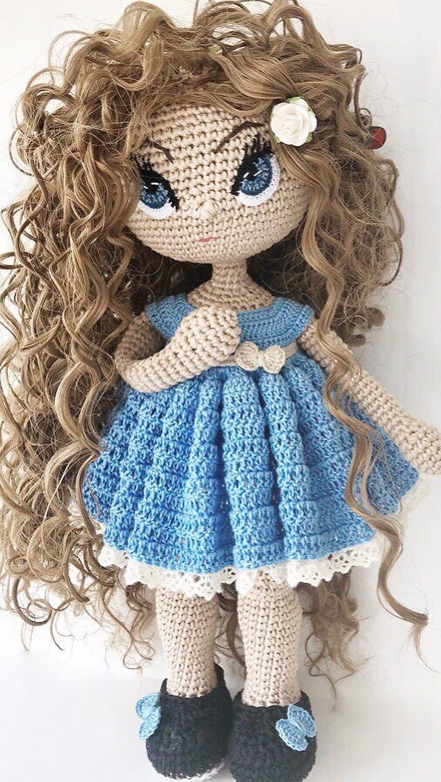 amigurumi crochet doll pattern dolls patterns amazing gorbunova motif barbie toys